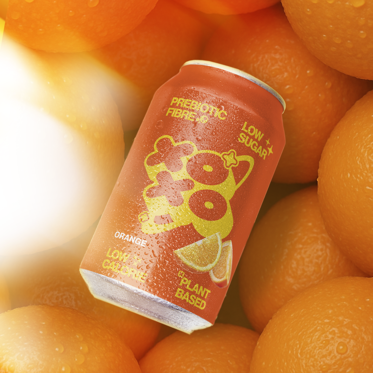 Orange Prebiotic Soda