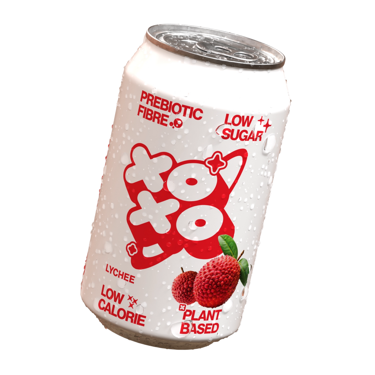 Lychee Prebiotic Soda - 12 pack