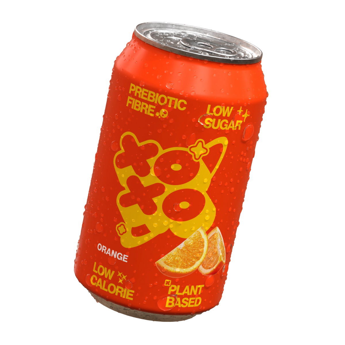 Orange Prebiotic Soda - 12 pack