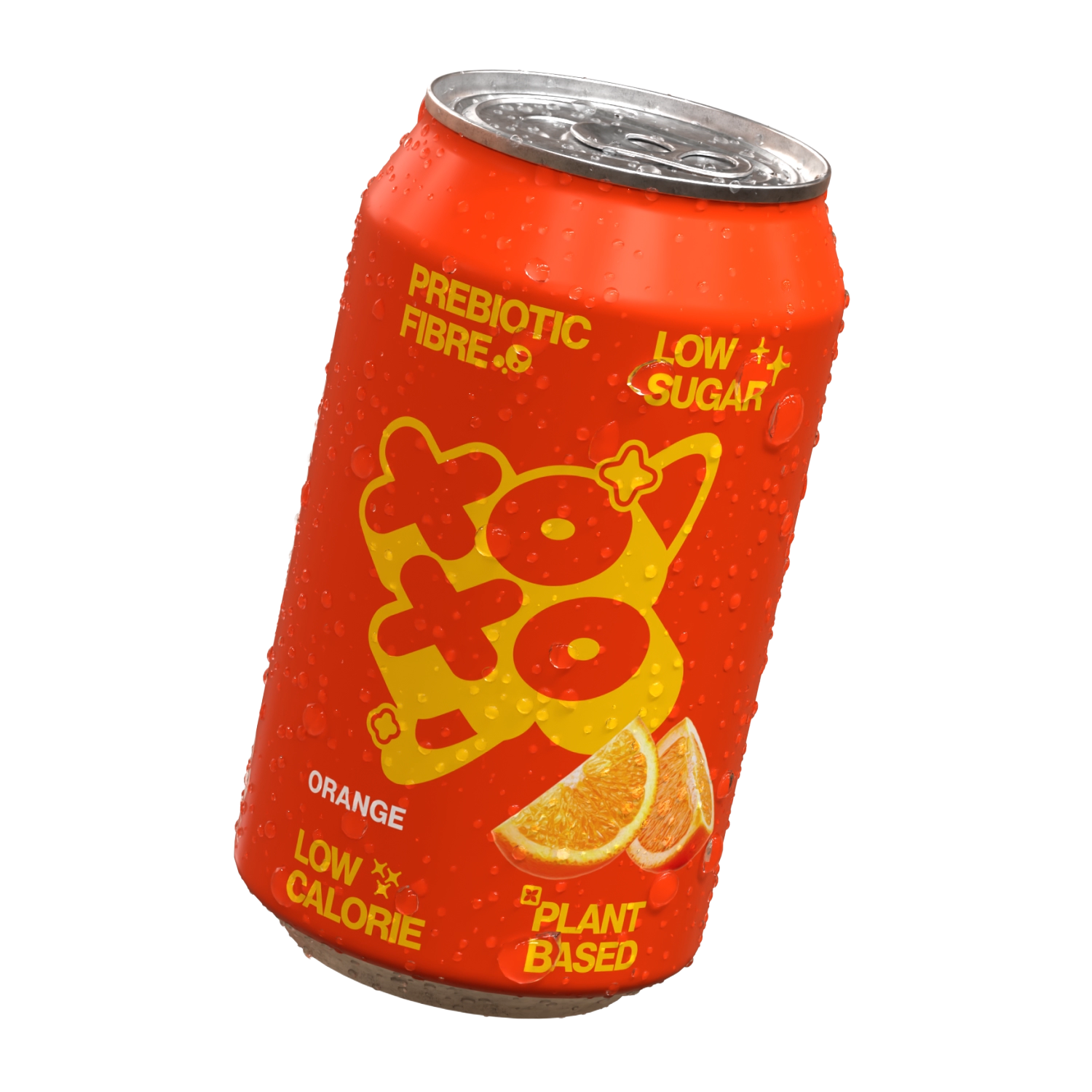 Orange Prebiotic Soda - 12 pack