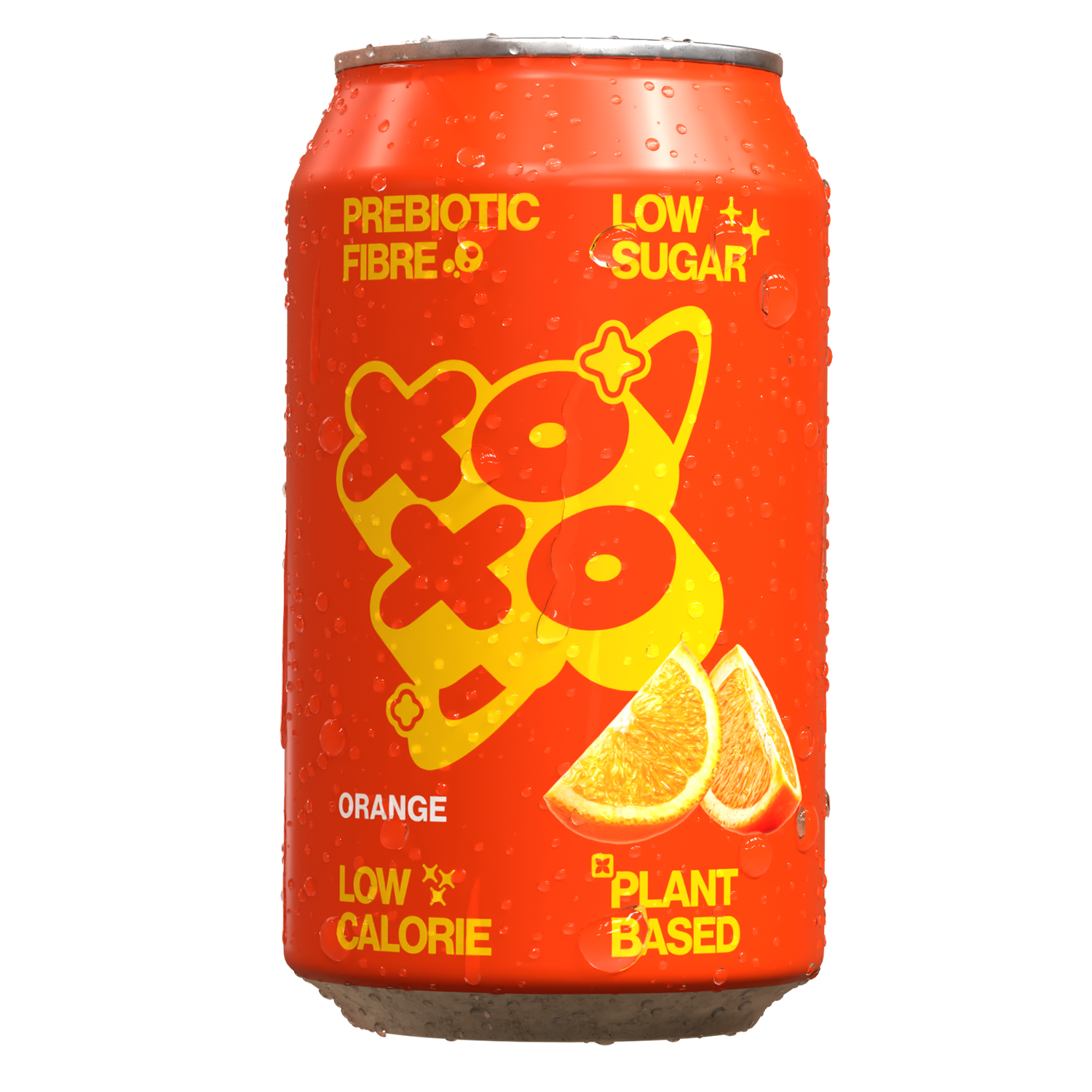 Orange Prebiotic Soda - 12 pack