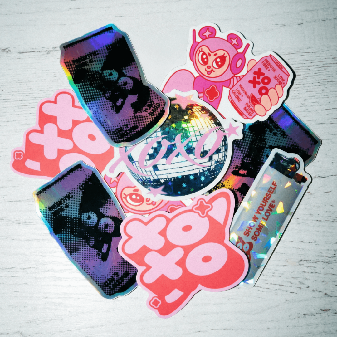 XOXO Sticker Pack (6 Designs) - Limited Edition
