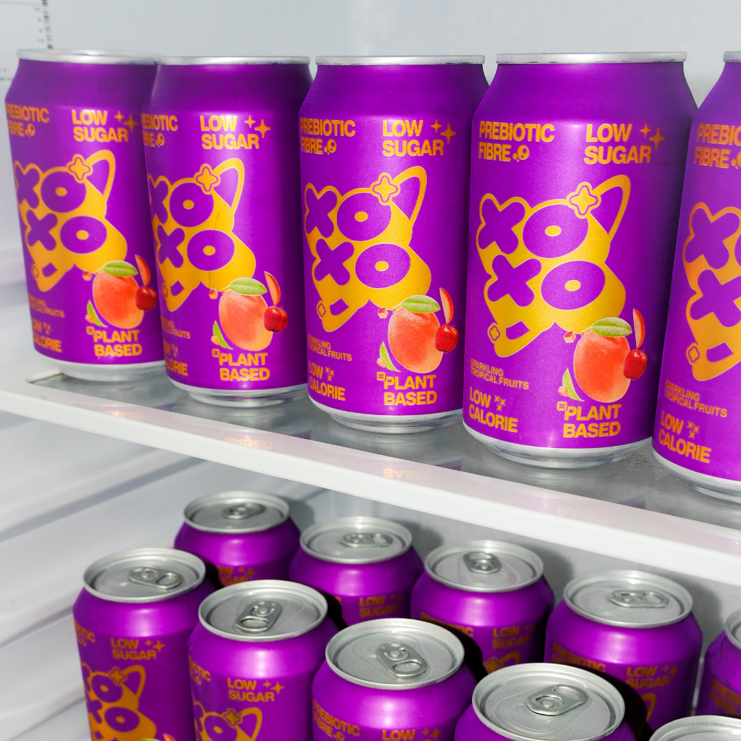 XOXO Tropical Prebiotic Soda - 12 Pack