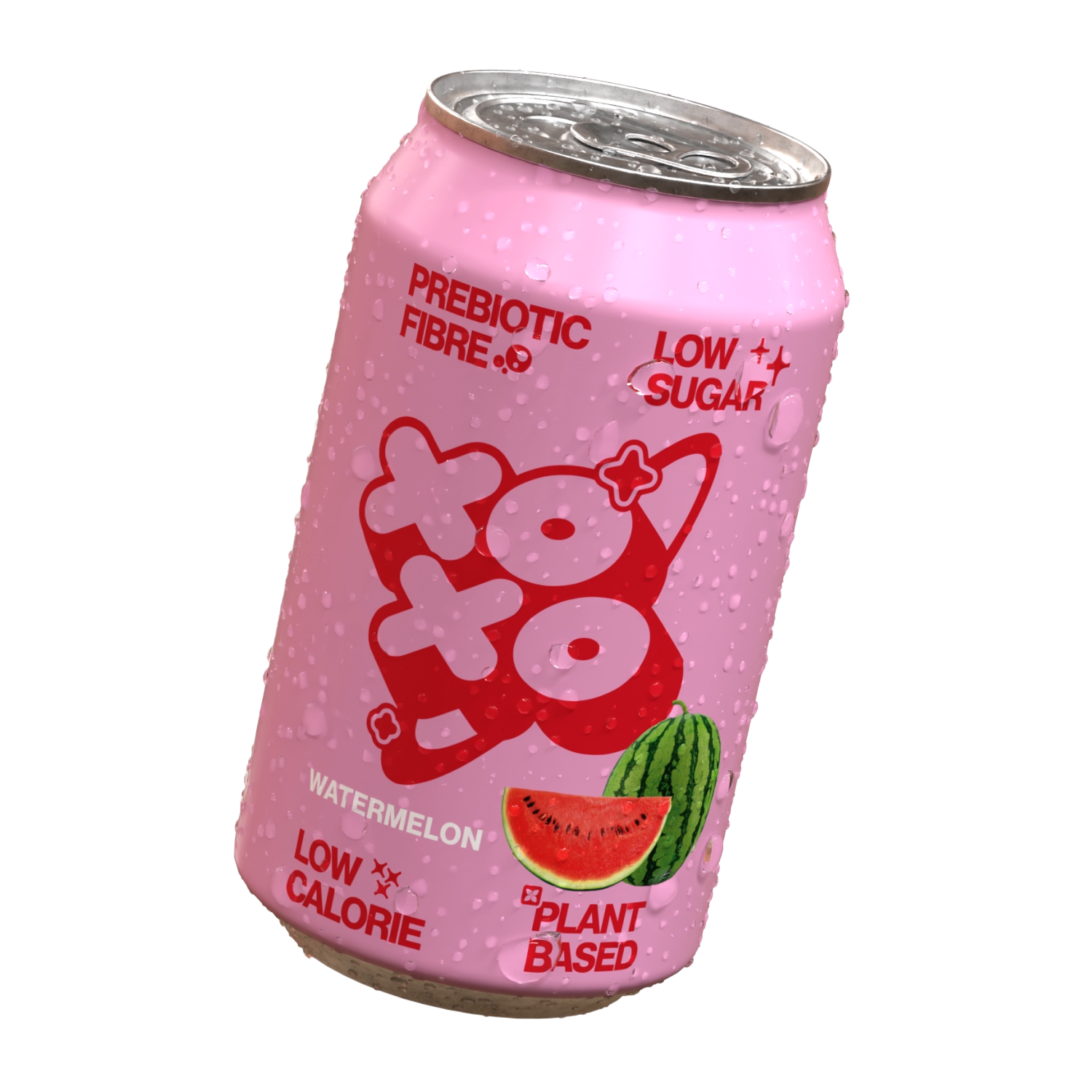 Watermelon Prebiotic Soda - 12 pack
