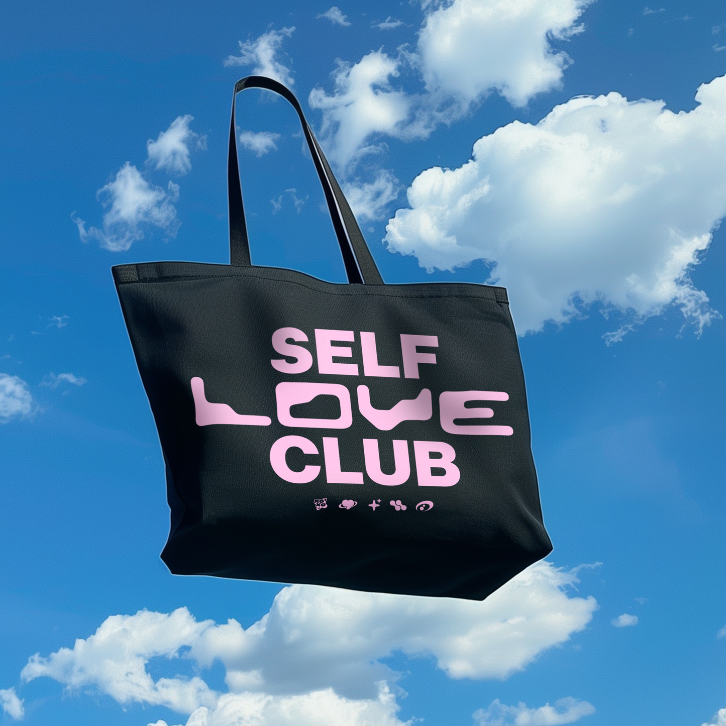 XOXO SELF LOVE CLUB TOTE