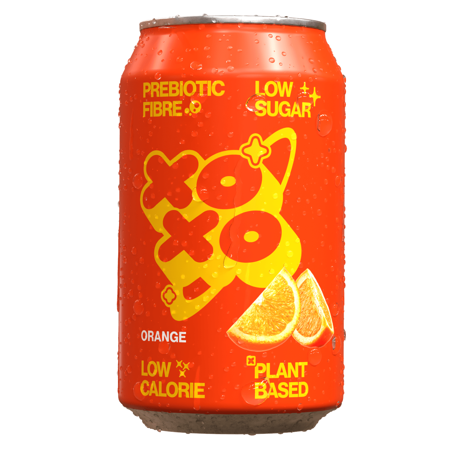 XOXO Orange Prebiotic Soda - 12 Pack - XOXO