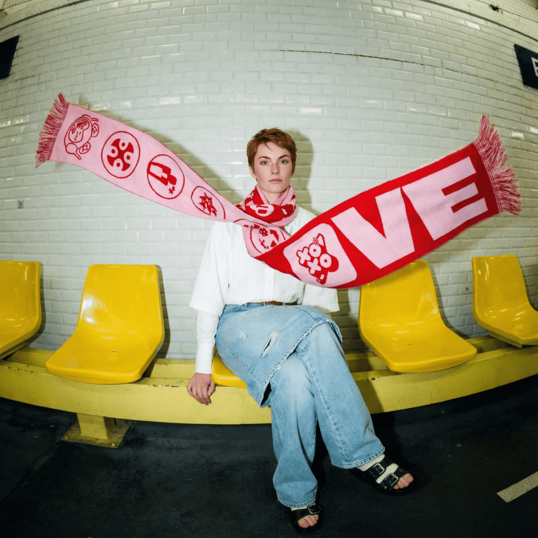 XOXO Reversible Winter Scarf (Limited Edition) - XOXO