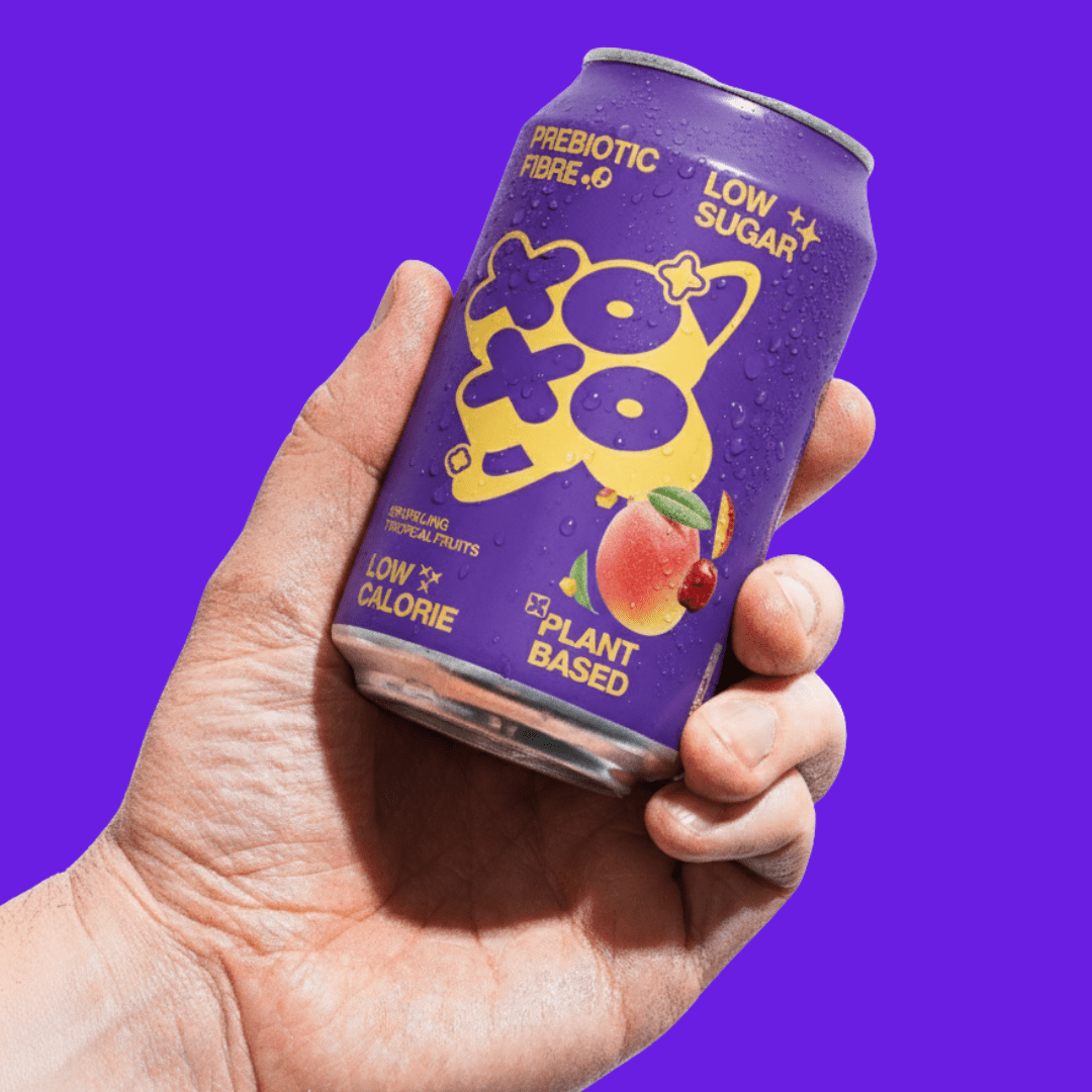 XOXO Tropical Prebiotic Soda - 12 Pack - XOXO