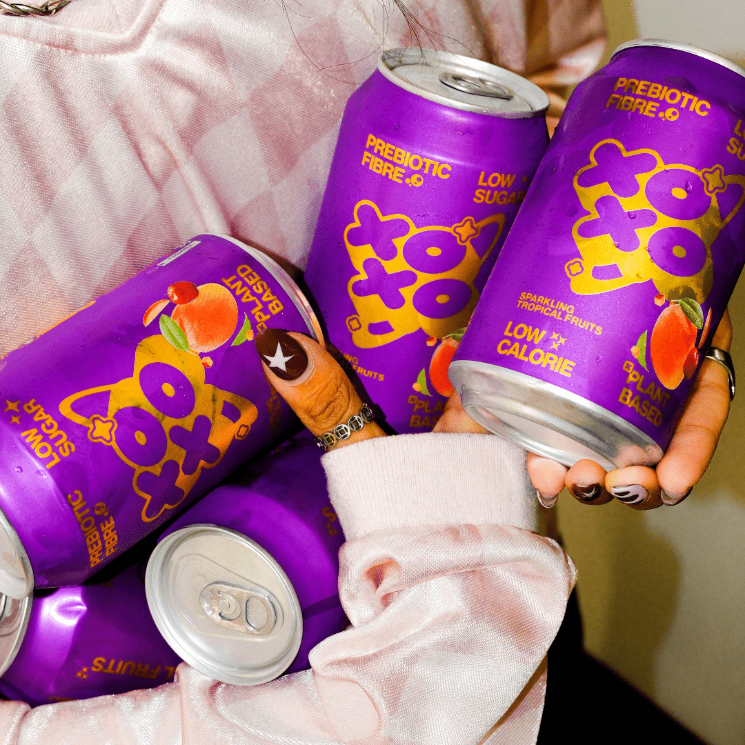 XOXO Tropical Prebiotic Soda - 12 Pack - XOXO